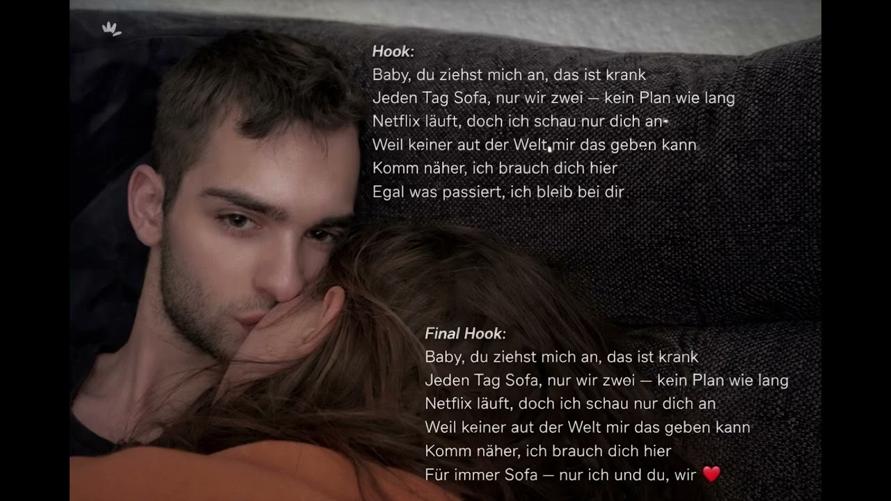 Baby du ziehst mich an 