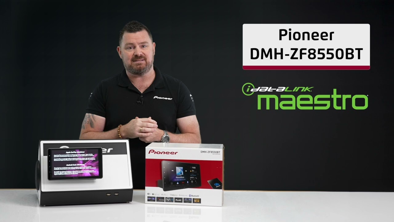 DMH ZF8550BT 9 Inch AV Receiver Product Video - Pioneer Electronics Australia