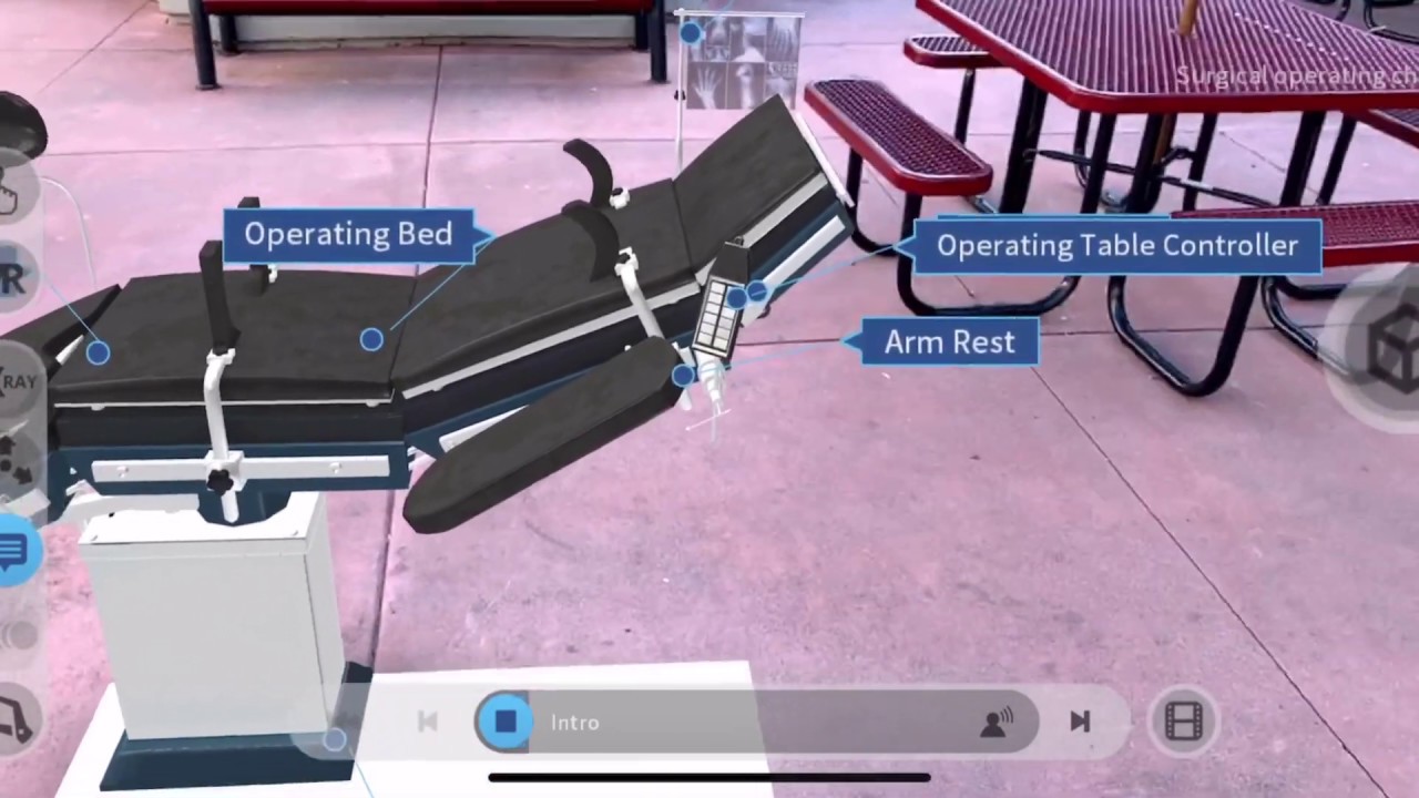 Surgical table operation procedure