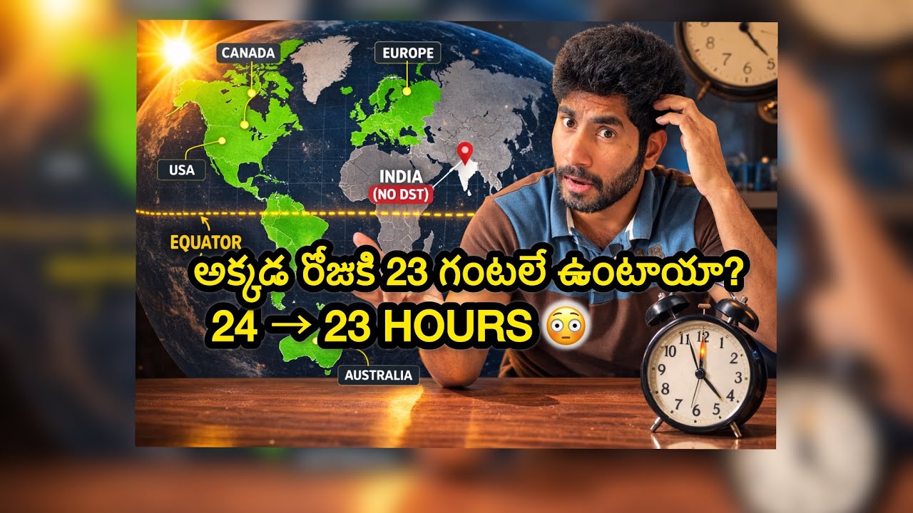 WE LOST 1 HOUR | THE TIME MYSTERY of 23-HOUR DAY !! DST