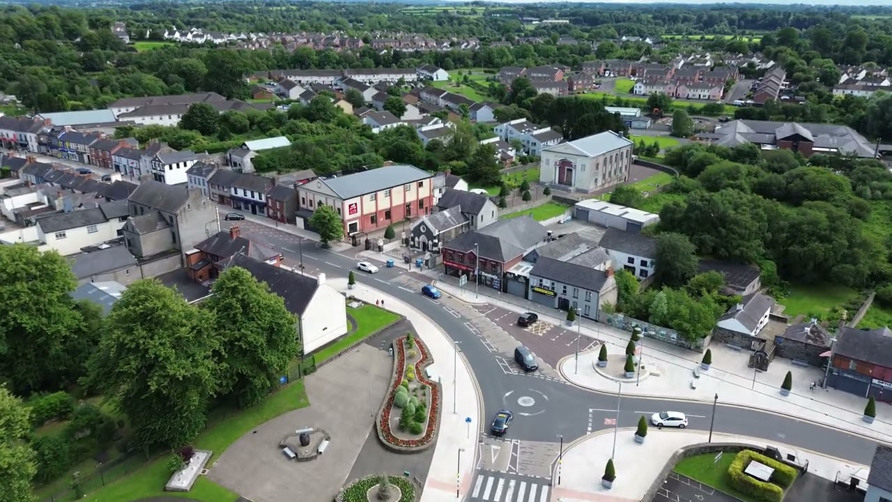 Antrim, Co Antrim Northern Ireland Drone Flight