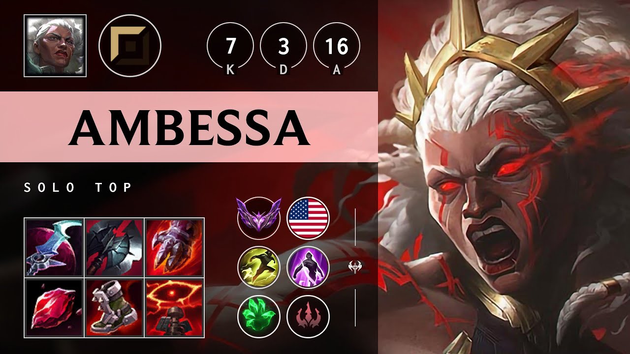 Ambessa Top vs Garen: Unstoppable - NA Master Patch 25.S1.2