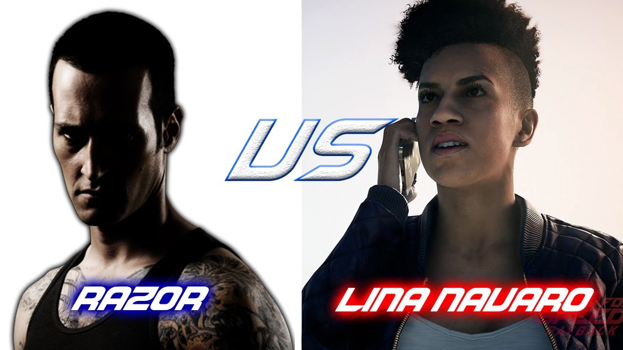 Need For Speed Payback | Razor vs Lina Navarro