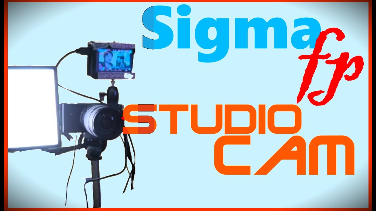 How to set up Sigma fp as a Cinematic Studio Camera   cDNG 12bit 1080p #sigmafp