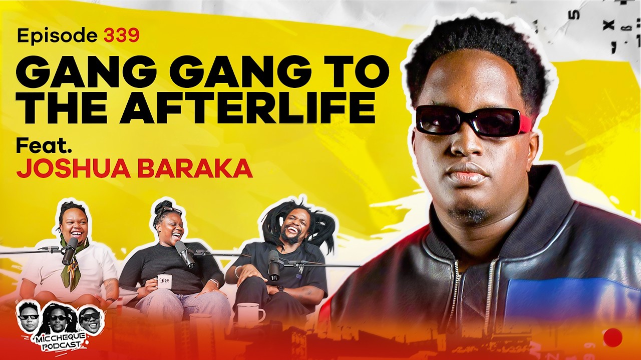 MIC CHEQUE PODCAST | Episode 339 | Gang Gang to the afterlife Feat. JOSHUA BARAKA