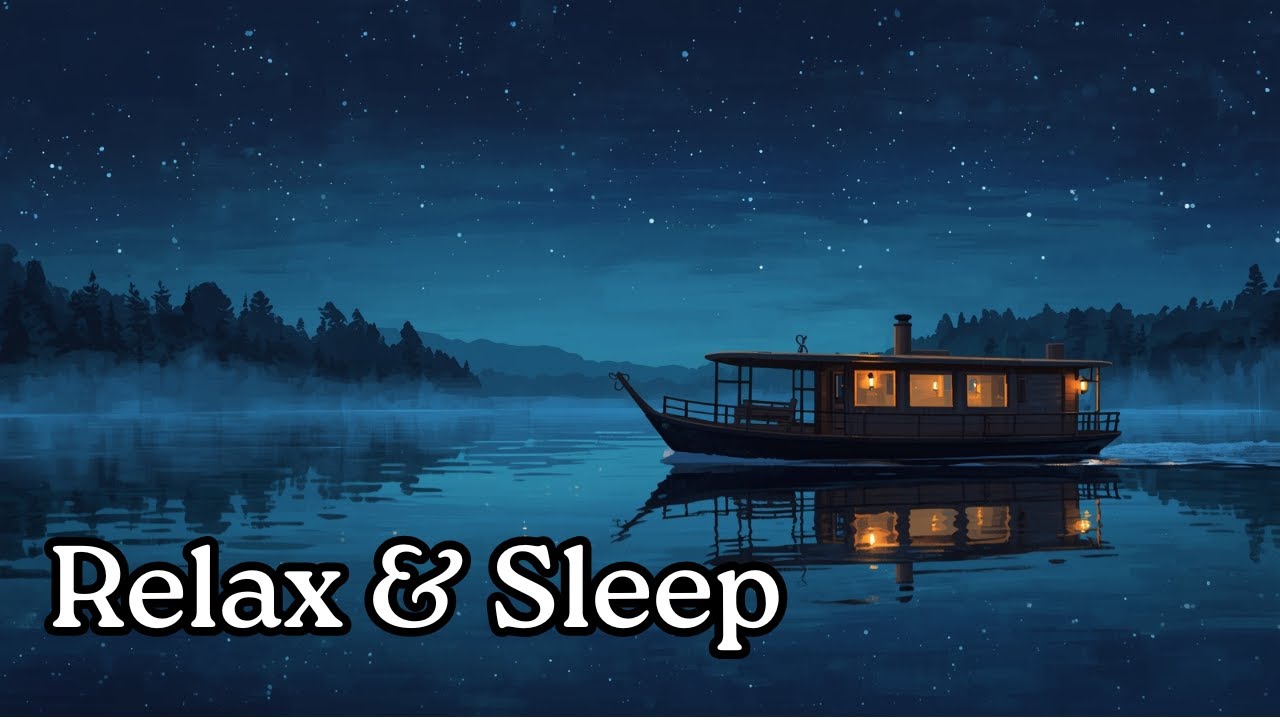The Night Ferry Across Stillwater Lake | A Calm Bedtime Story for Anxiety Relief & Deep Sleep
