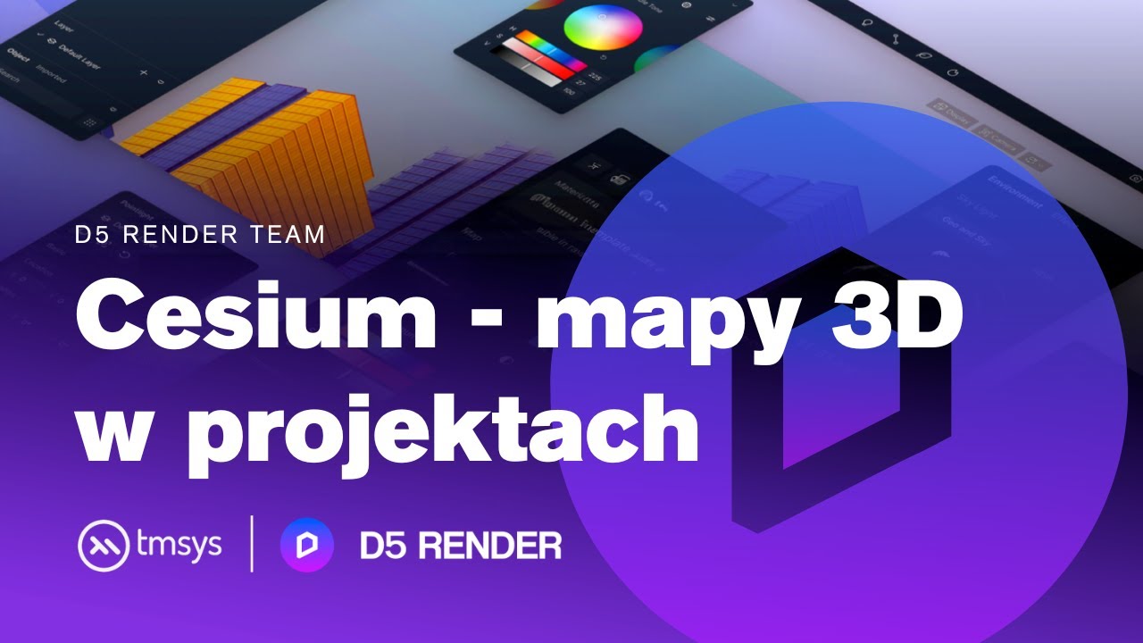 Cesium - mapy 3D w projektach