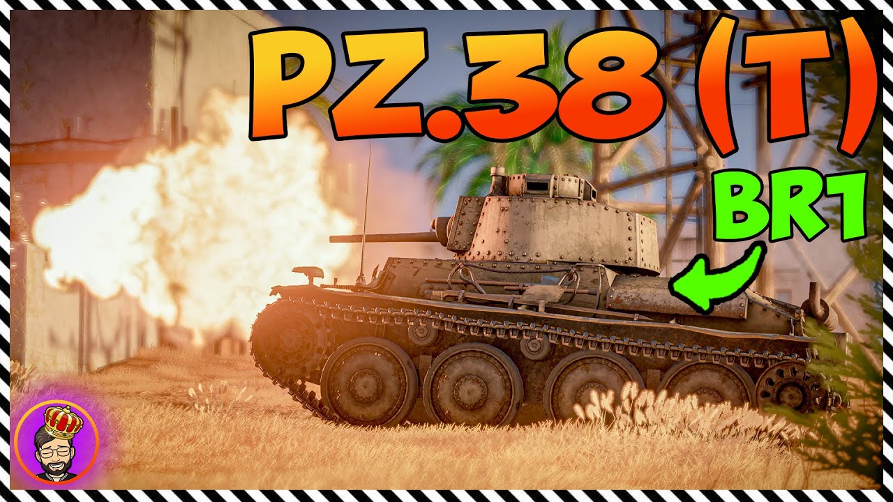 Премиумный танк Pz.38(t) F💥BR1 с 37-мм пушкой в ​​строю • MeAdmiralStarks