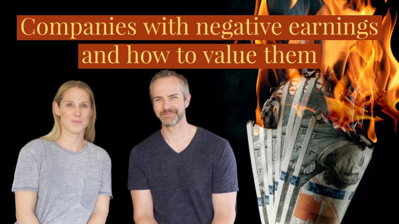 The difficulty of valuing a company with negative earnings￼
