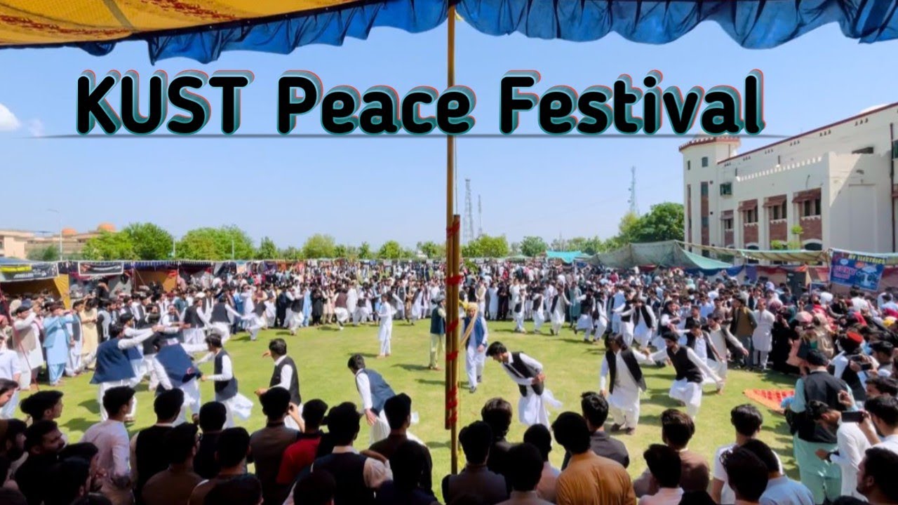 ATTAN Dance | KUST Peace Festival 2024 | Kohat University Cultural Event