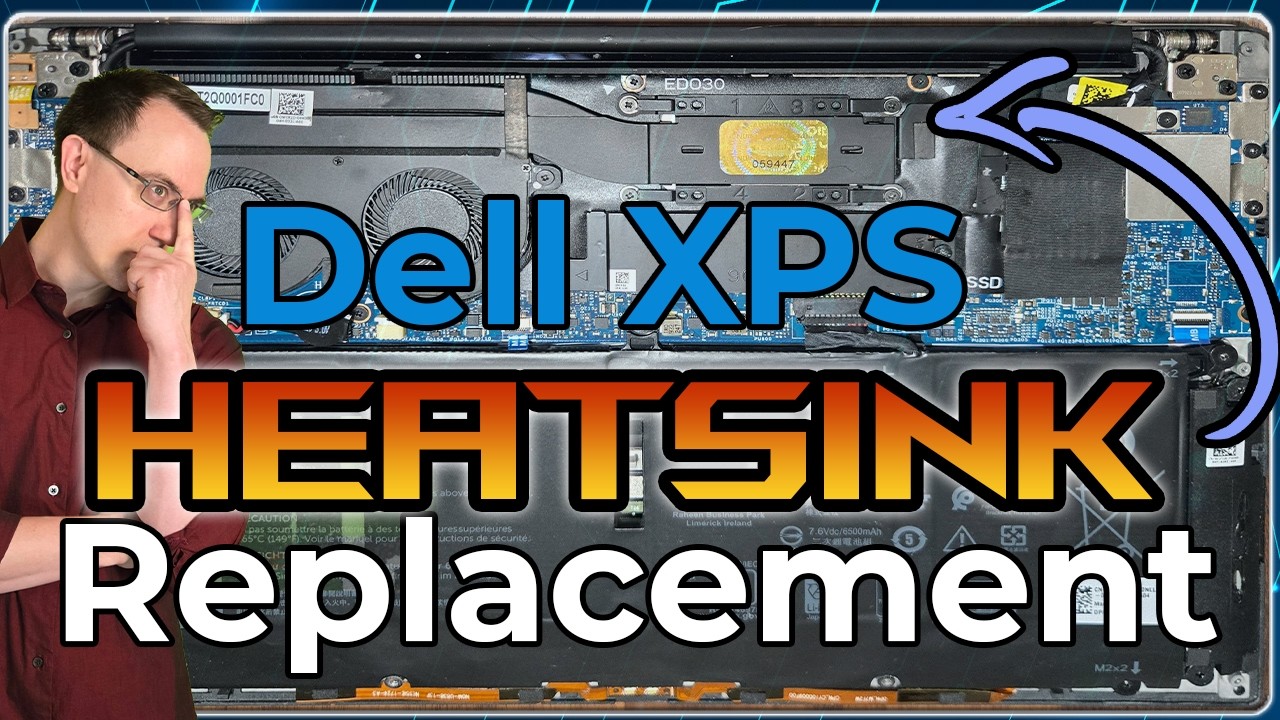 Dell XPS Heatsink Replacement: Boost Performance & Fix Overheating!