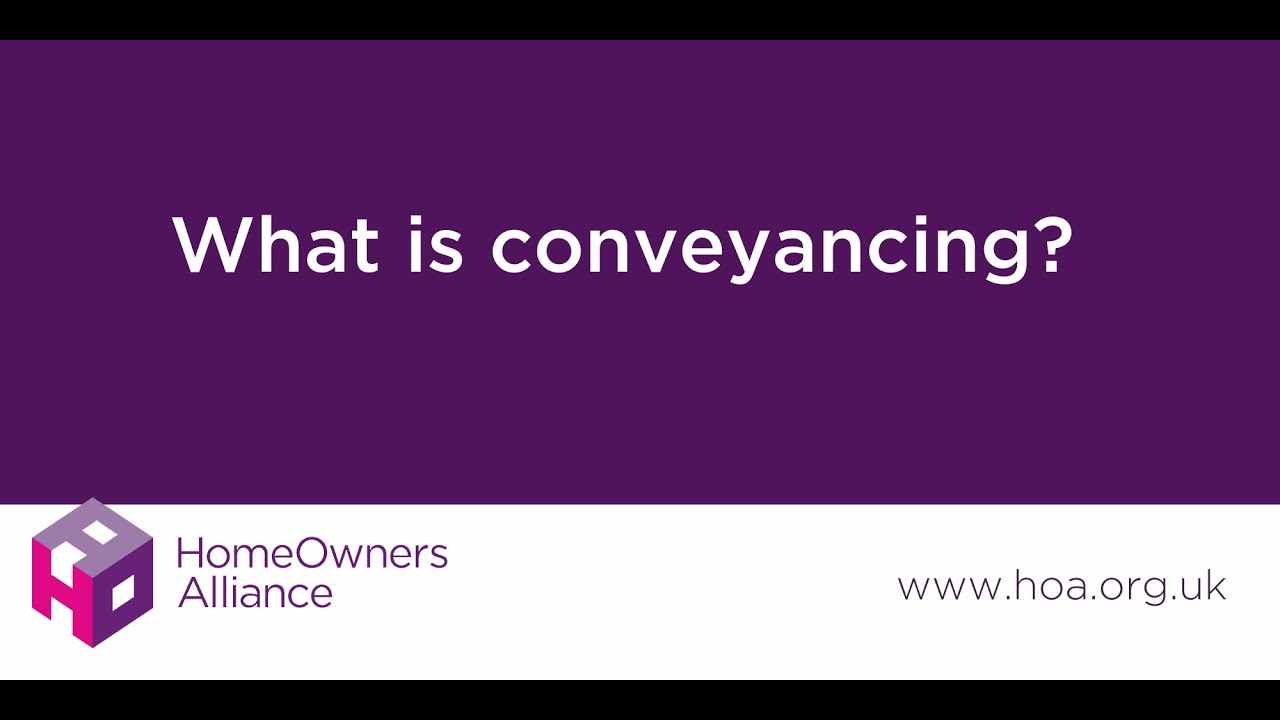 What is Conveyancing?