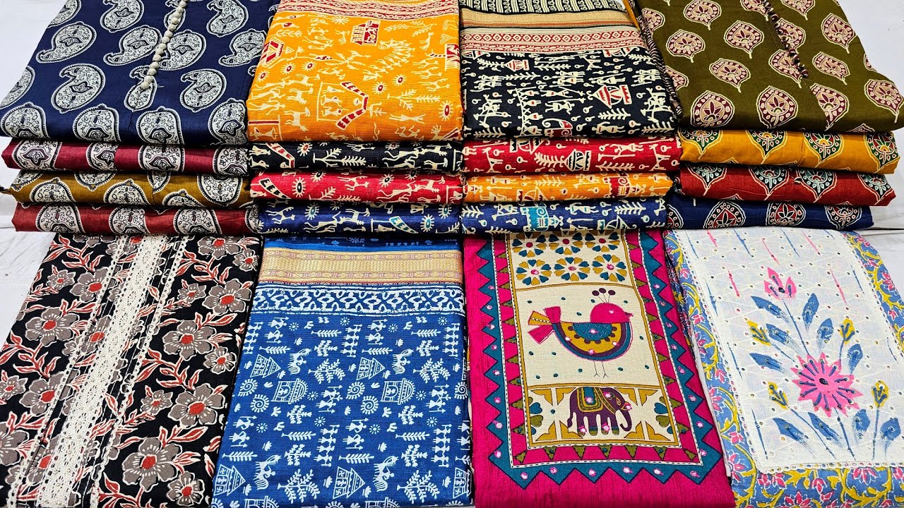 Top Class Cotton Ladies Suits 💥 Wholesale cotton ladies suit market in delhi chandni chowk India