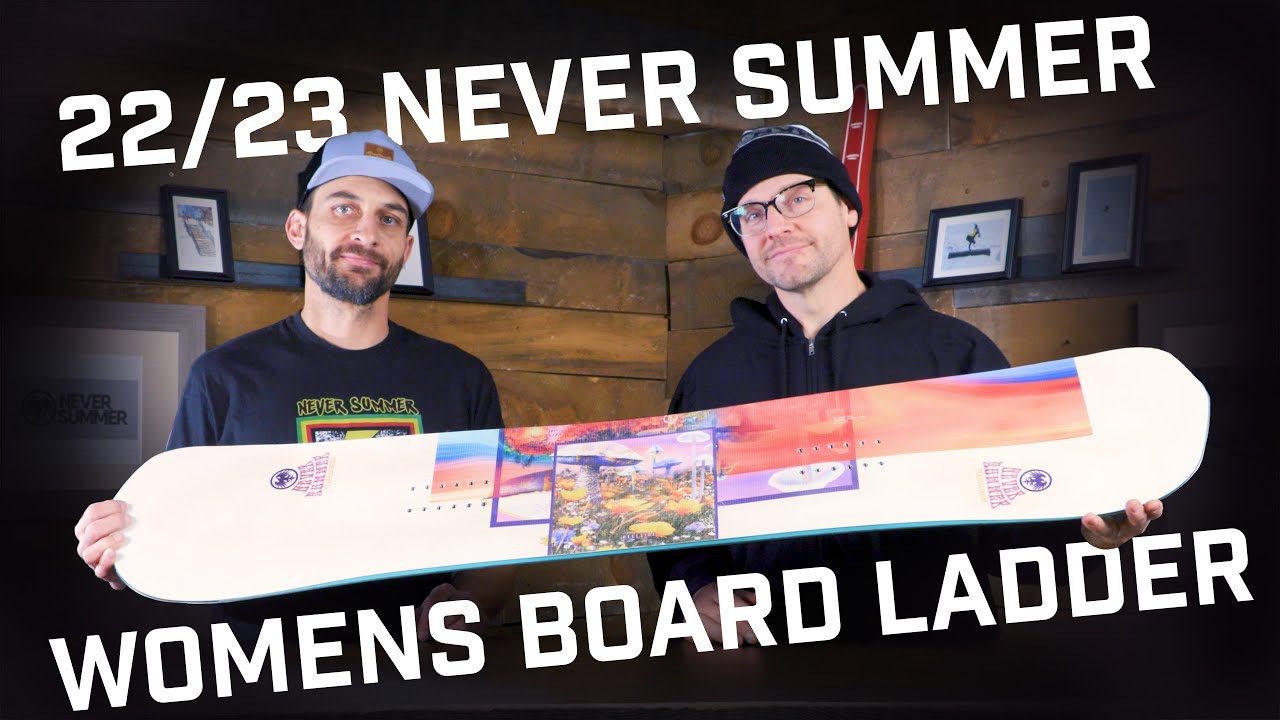 22/23 Never Summer Women's Board Ladder