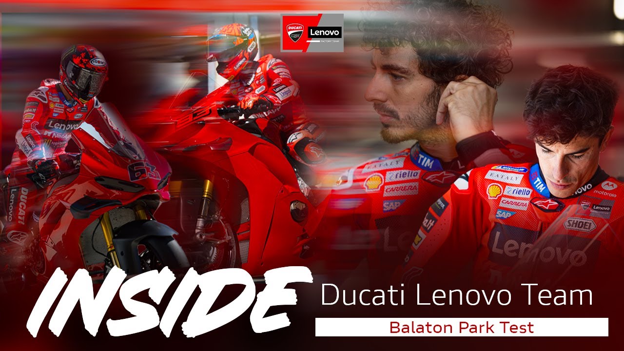 INSIDE Ducati Lenovo Team &ndash; EXTRA EPISODE #BalatonTest