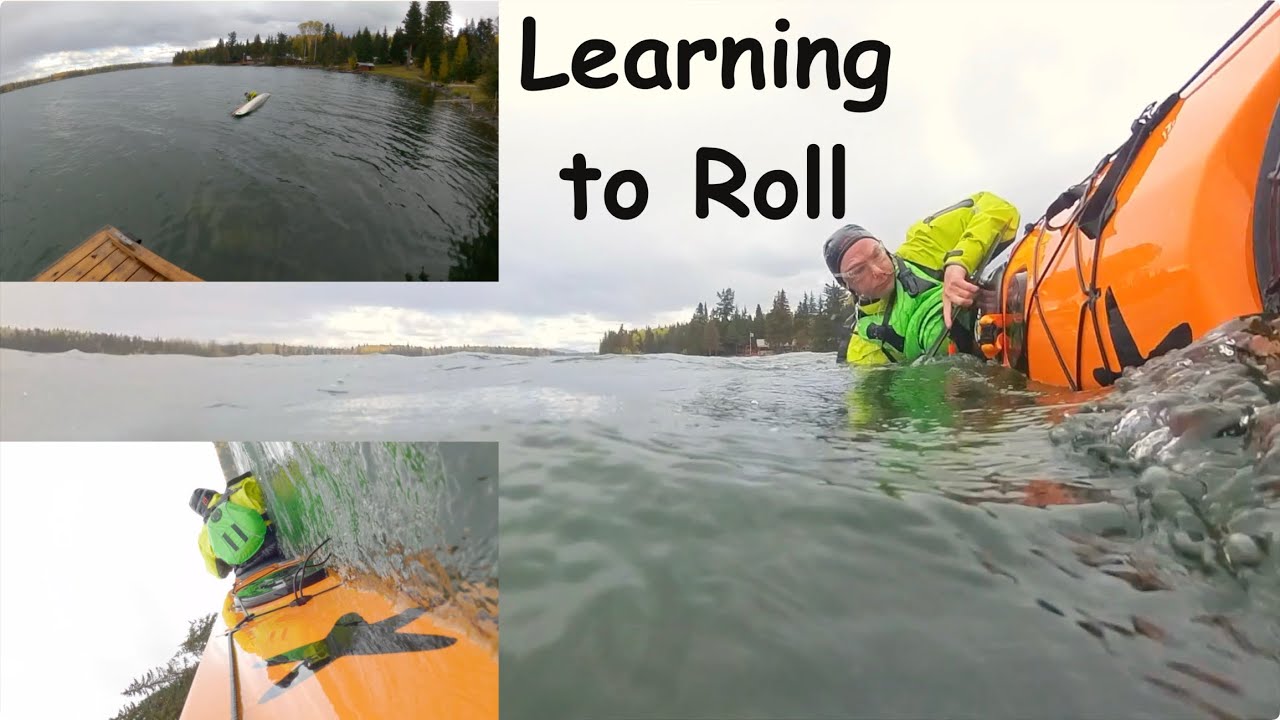 Teaching myself to Kayak roll