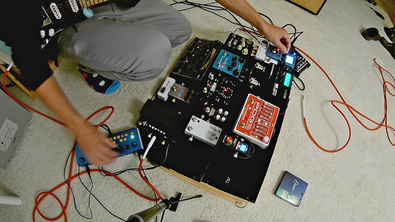 Ambient Drone Soundscape | Guitar and Organelle I