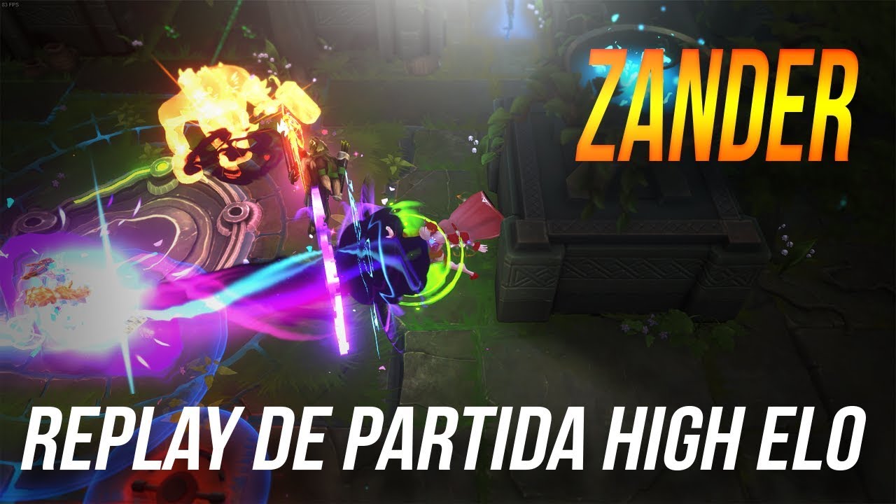 #4 Replay de Partida High Elo - Zander