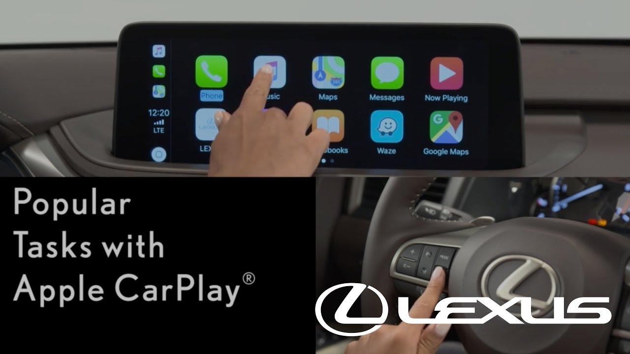 How-To Use Apple CarPlay's Most Popular Tasks (2020 Lexus RX) | Lexus