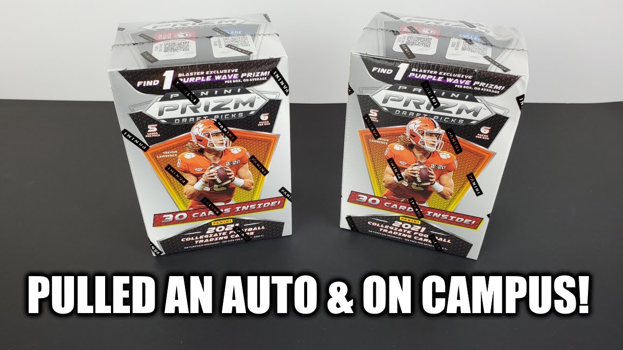 2021 Panini Prizm Draft Picks Football Monsters!