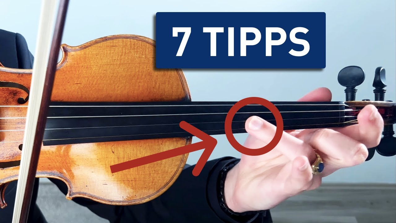 7 Tipps, um auf der Geige jeden Ton richtig zu treffen (und eine perfekte Intonation zu erreichen)