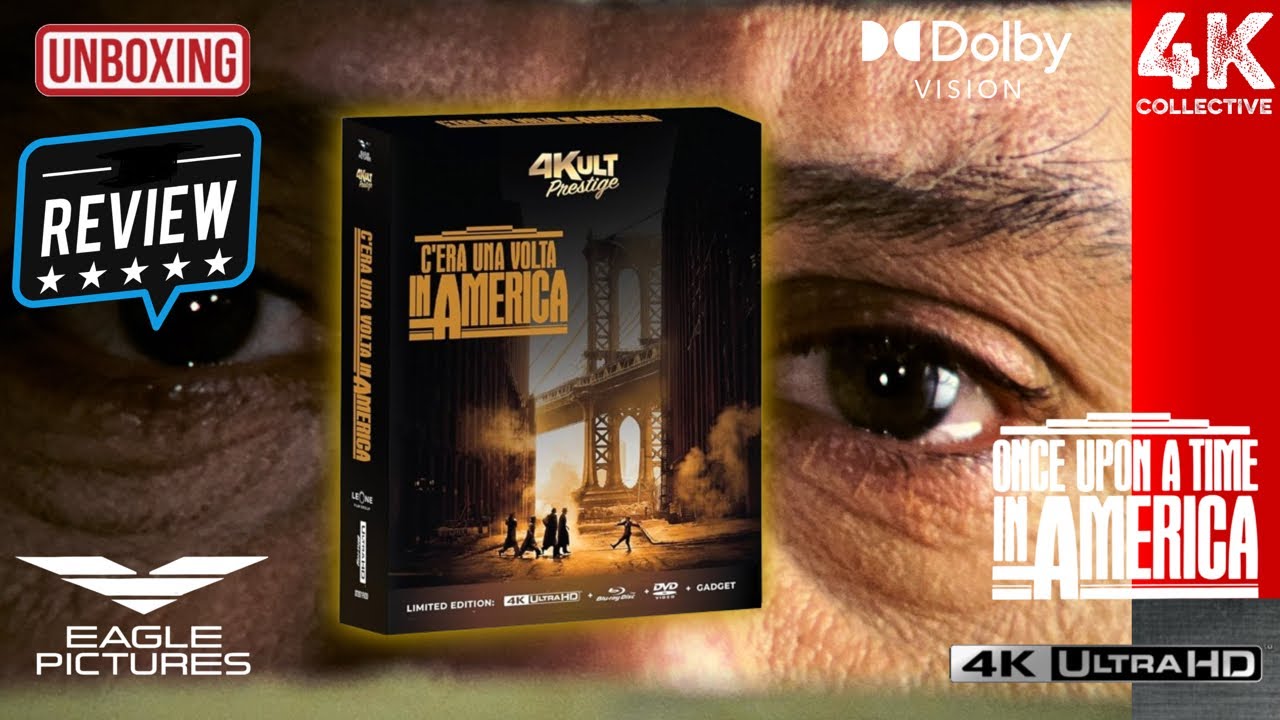 Once Upon A Time In America 4K UltraHD Blu-Ray Video Review