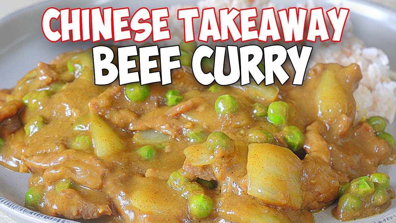 Chinese Takeaway Beef Curry - How to make Takeaway Chinese Beef Curry at home