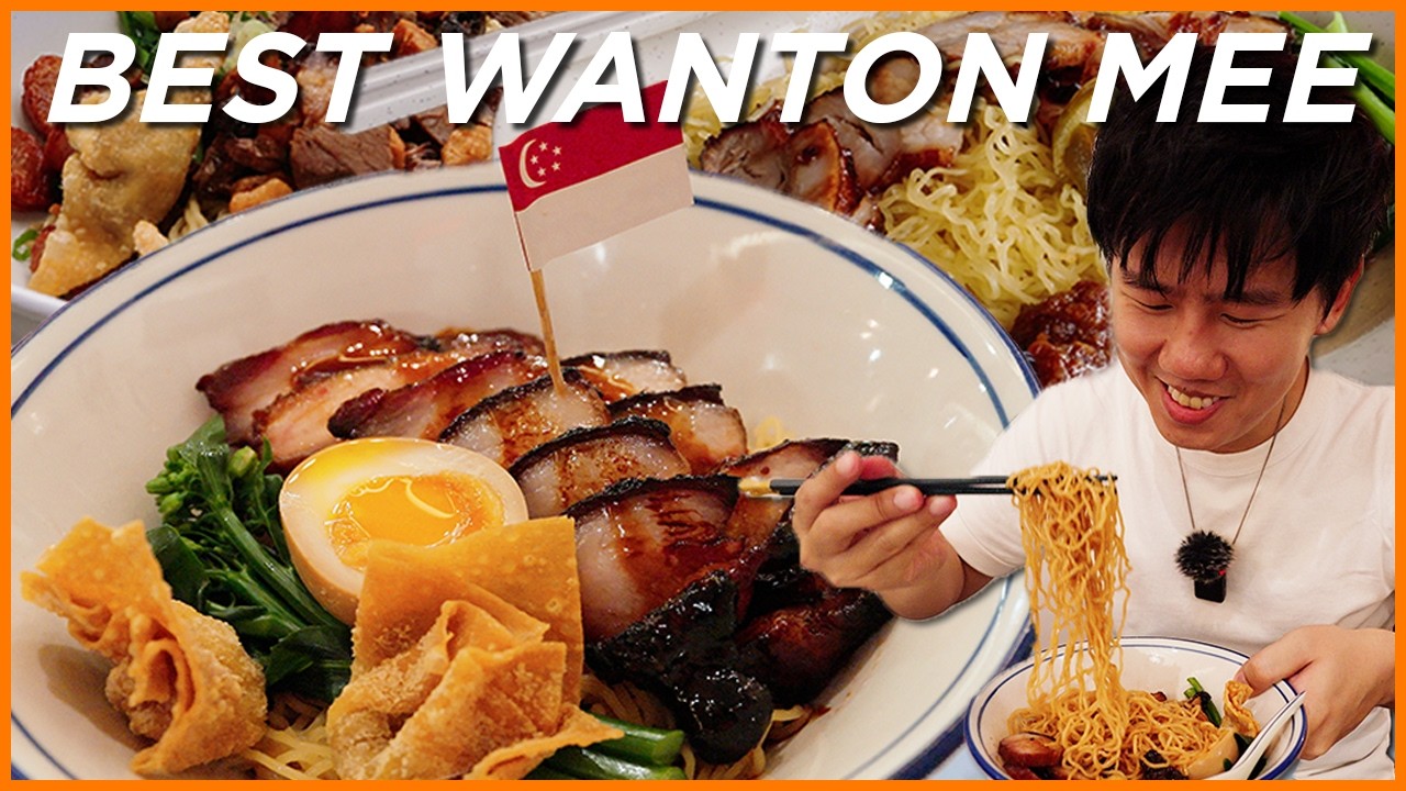 TOP 3 WANTON MEE IN WEST SINGAPORE | The Best Wanton Mee Ep 1