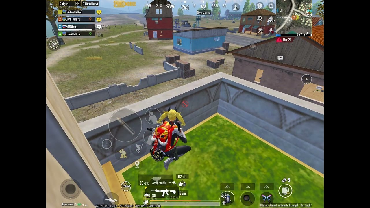 ipad mini 5 Pubg mobile 1 qoʻl bilan oʻynash 