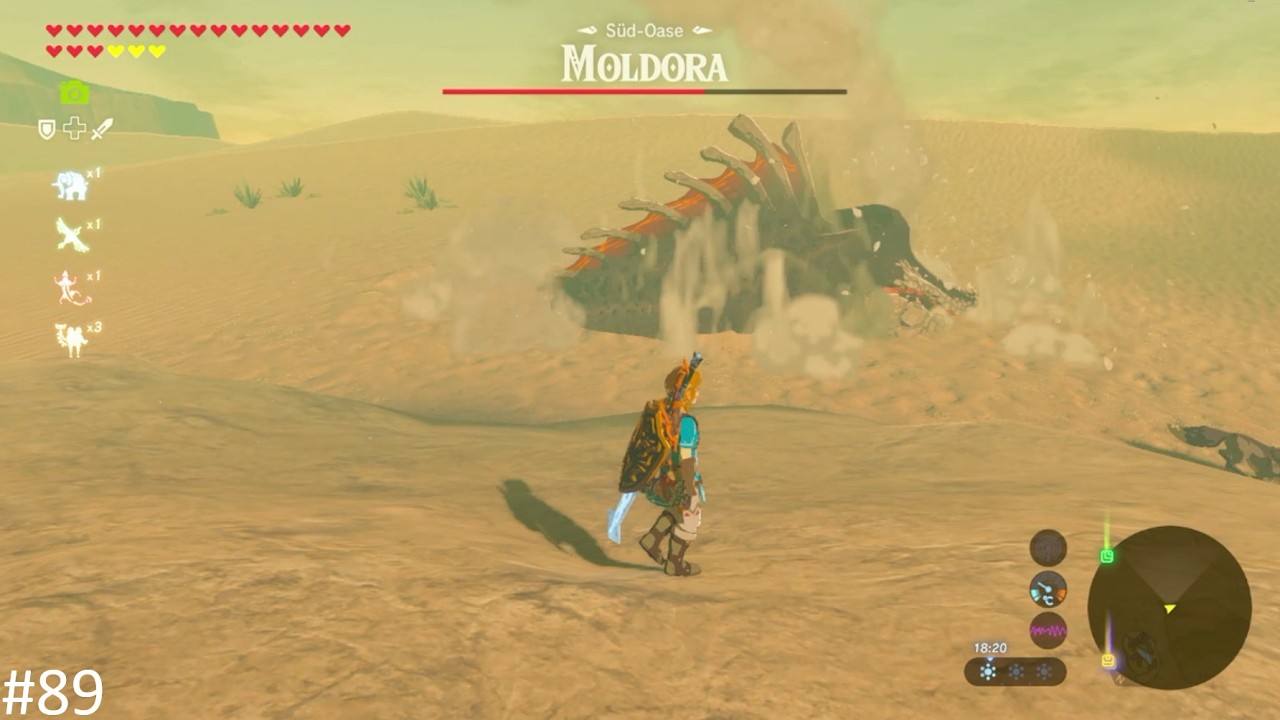 The Legend of Zelda: Breath of the Wild Part 89: Moldora in der Wüste & Südliches Irrschloss