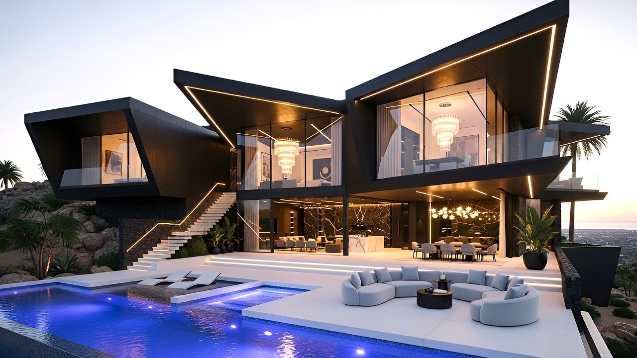 A Journey Through an Ultra Luxury Futuristic Dream Mansion | Designed without limits