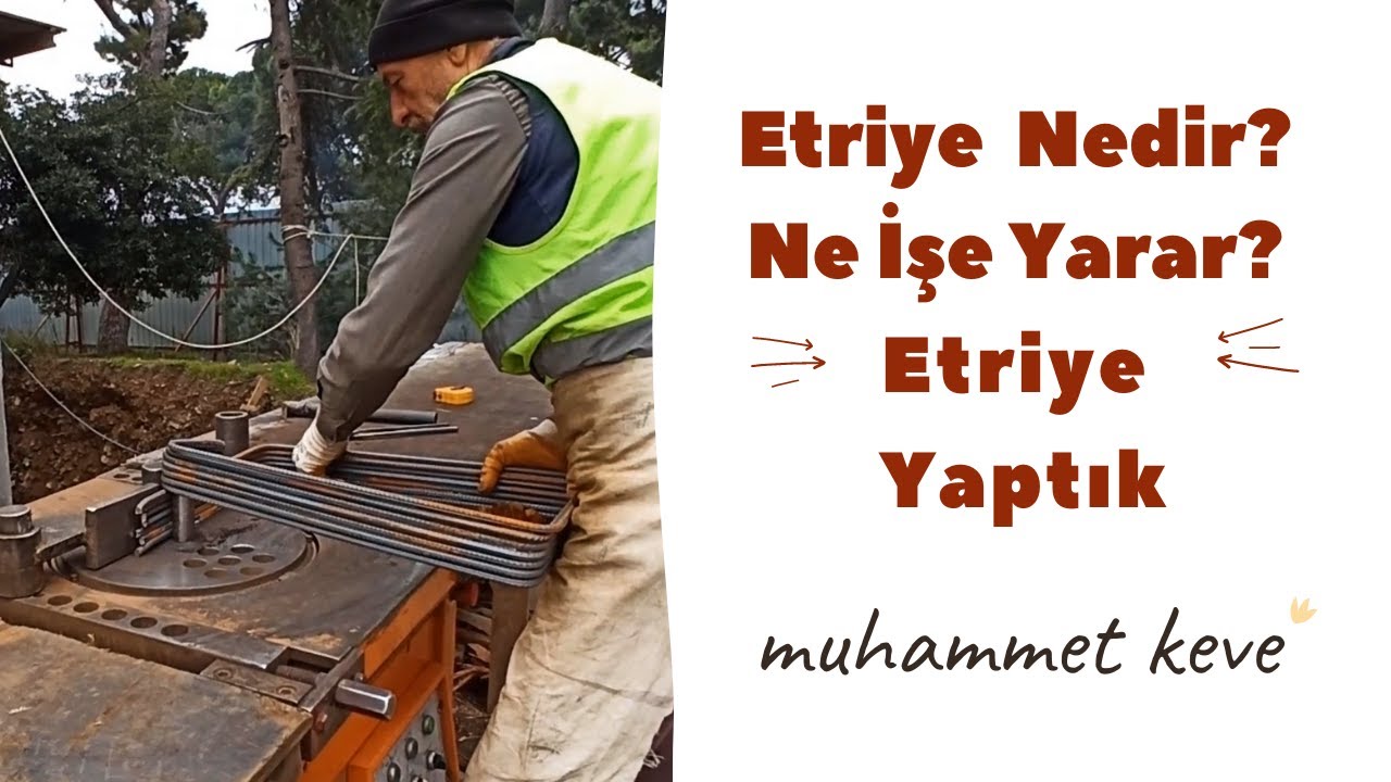 Etriye Nedir Ne İşe Yarar ? / Hanifi Usta İle Etriye Yaptık #inşaat #mühendislik #muhammetkeve