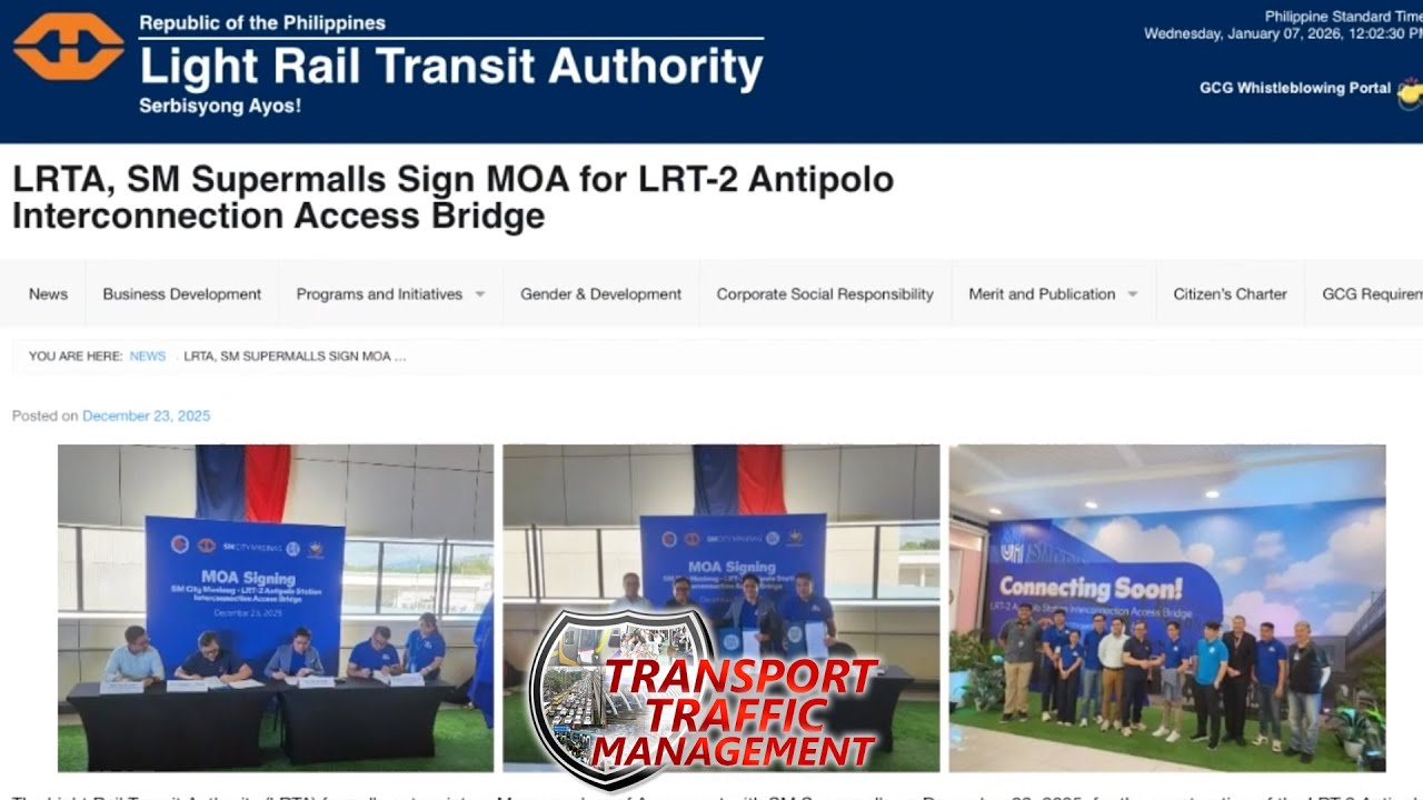 Новый подъездной мост соединит линию LRT-2 и торговый центр SM City Masinag | Новости автомобильн...