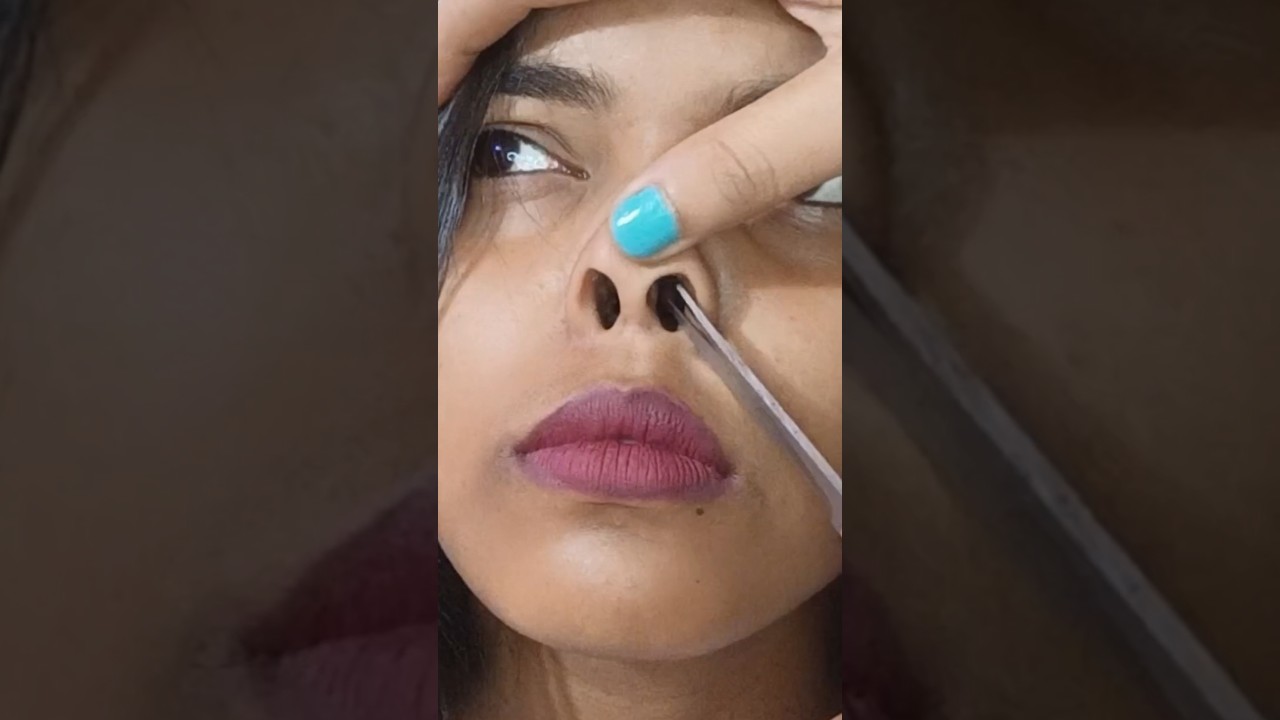 piggy nose hair cut ✂️#shorts #piggynosehaircut #shortsvideo #viralvideo #subscribe