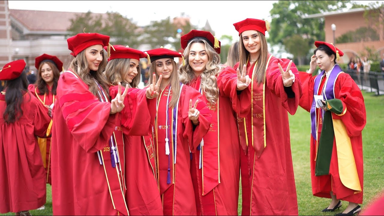Highlights from the 2025 USC Mann Commencement