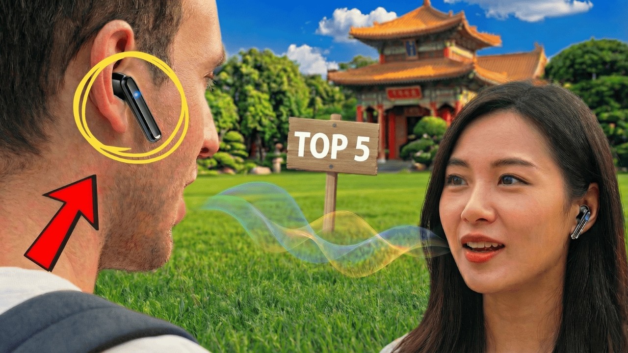 🎧 TOP 5 Best AI Translator *EARBUDS* | For Android & iOS | ✅ Pros & Cons ❌ &iquest;Which one to Choose? 🤔