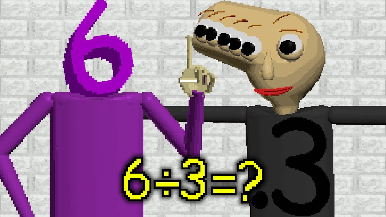 6÷3 | Baldi's Basics MOD