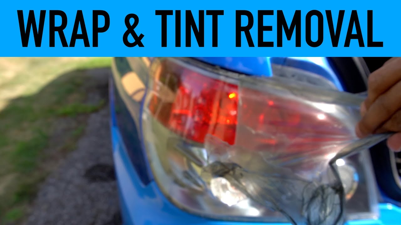 Start of Wrap & Tint Removal! 2006 WRX STi | @hawkeyestiguy