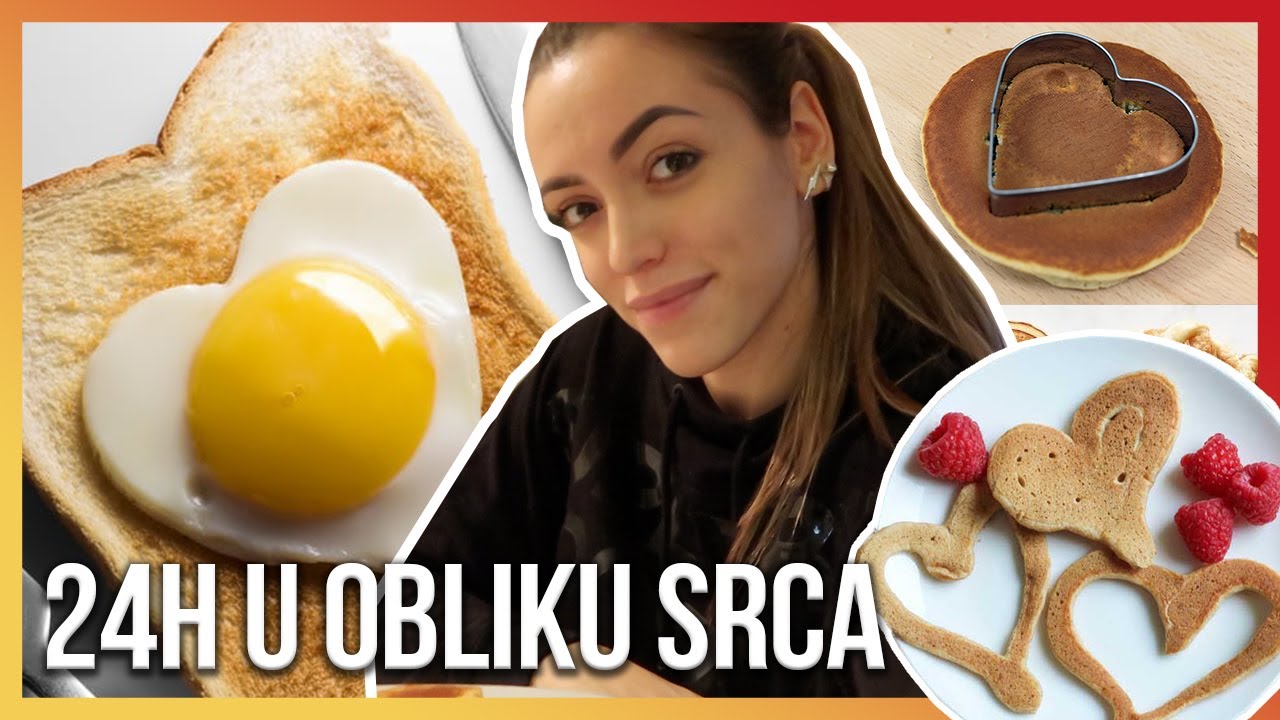 24H JEDEMO SAMO HRANU U OBLIKU SRCA