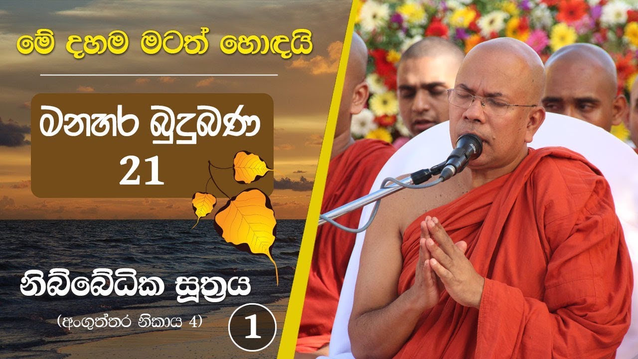 අඳුර විනිවිද එළිය දකින්නට - Kiribathgoda Gnanananda Thero - Nibbedhika Sutta - part 1