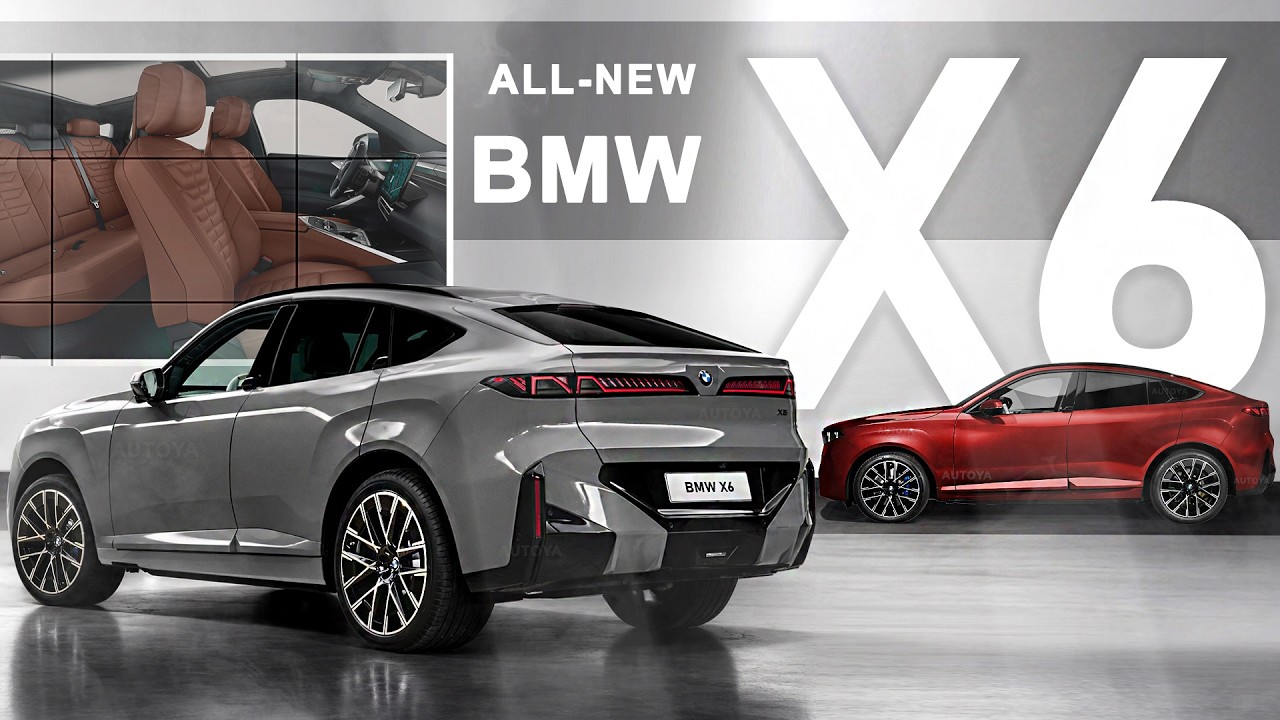 Новый BMW X6 G66 2027 &mdash; превью кроссовера-купе НОВОГО ПОКОЛЕНИЯ