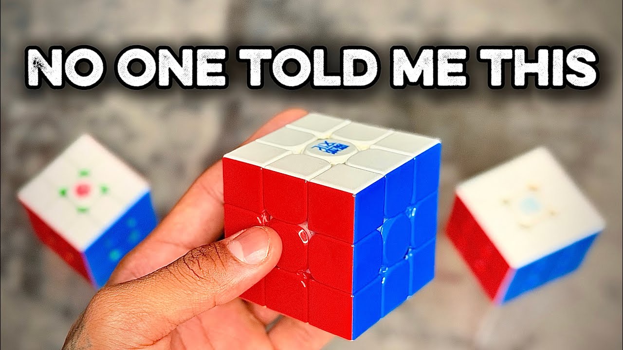 I Wish Someone Told Me This Before Speed Cubing