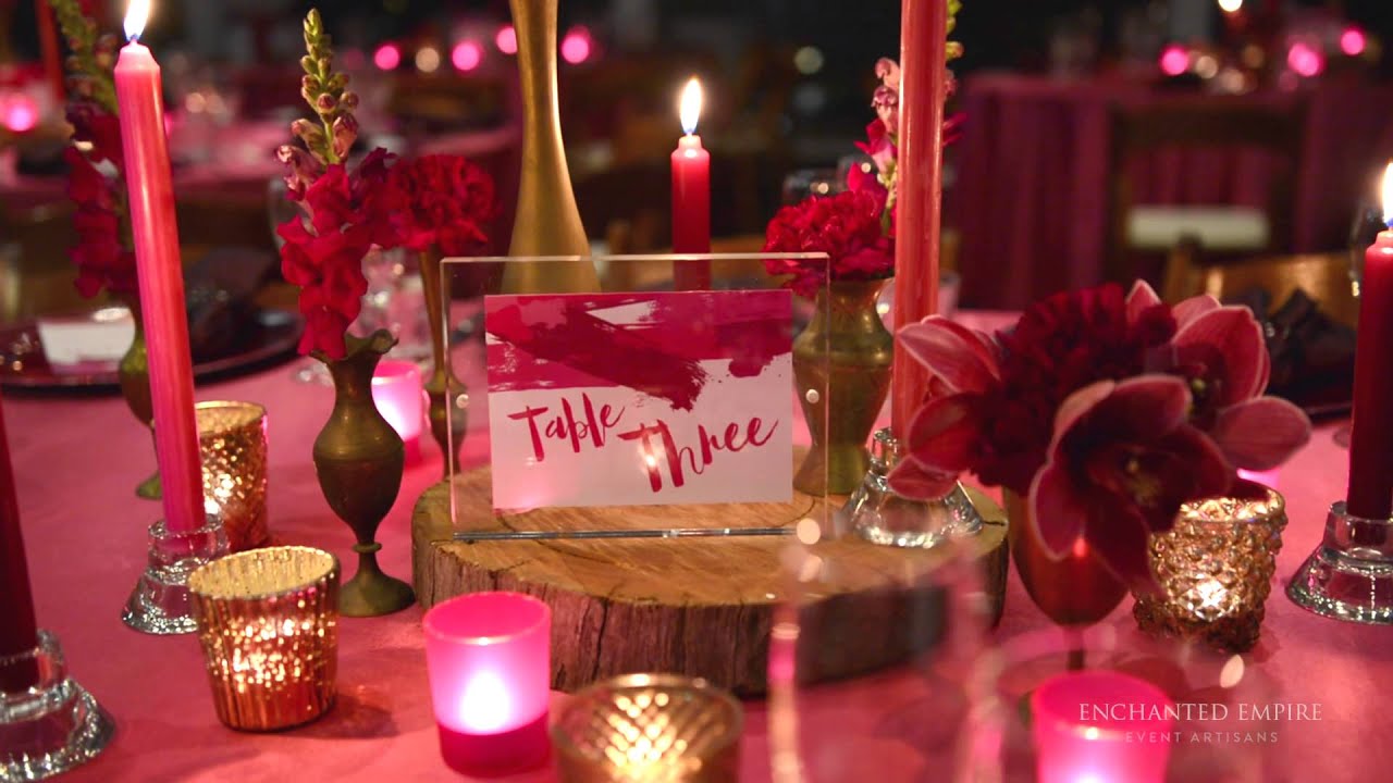 Pink & Bronze Wedding, styled by Enchanted Empire, Event Artisans