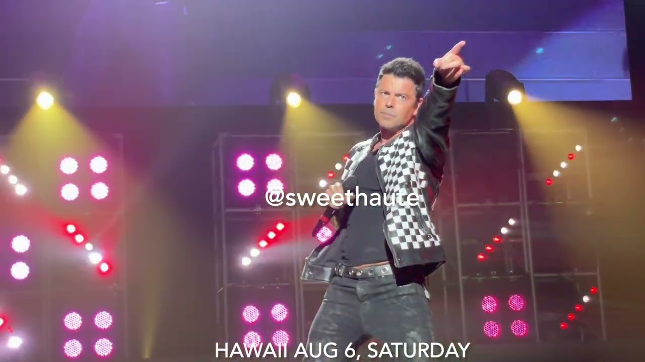 NKOTB Hawaii Saturday THE RIGHT STUFF 8/6 2022 Jordan Knight New Kids on the Block | SWEETHAUTE