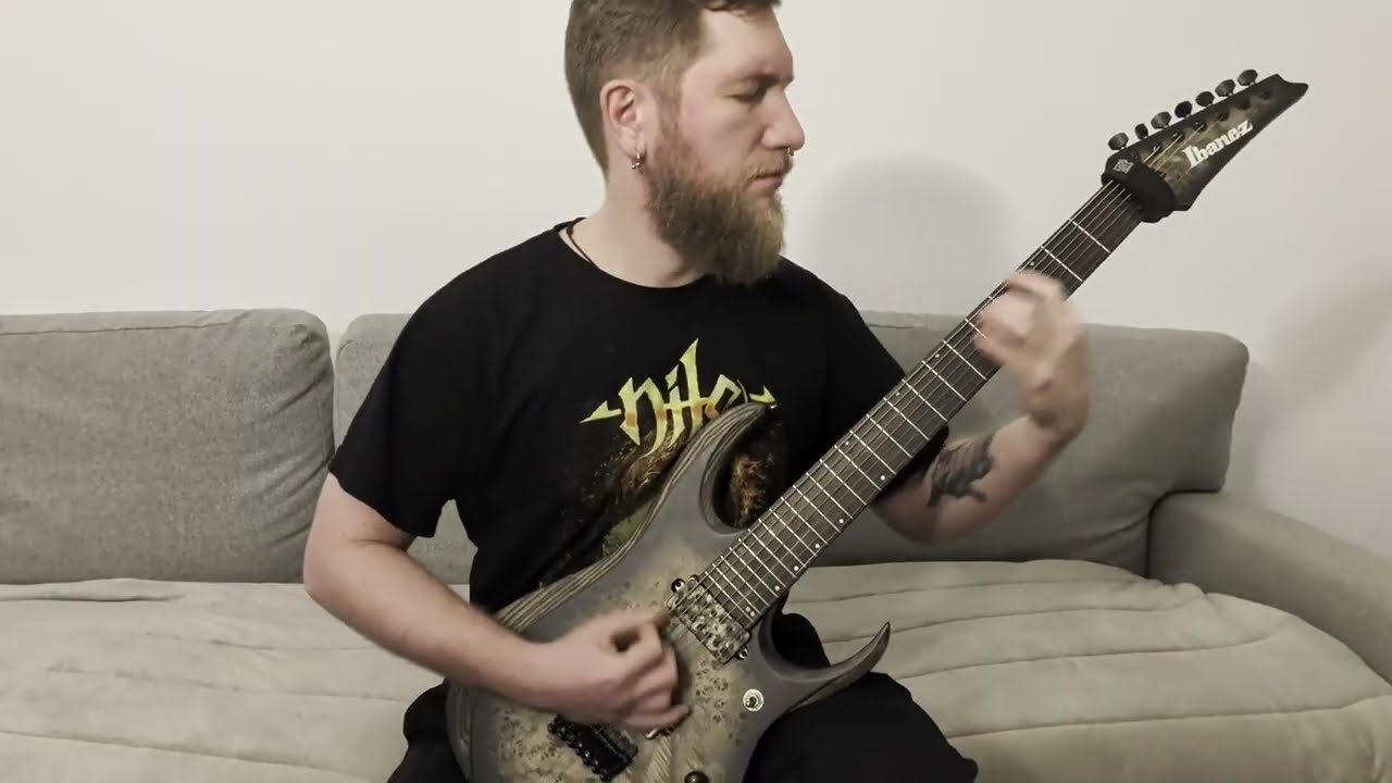 Carnager  - Shores of Terror (guitar playthrough)