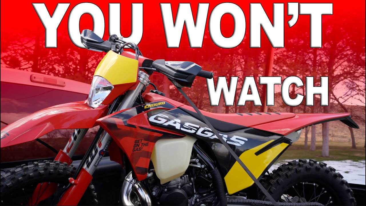 You will not watch this video - But Nick will Love it as we give him this GasGas EC 300 GP
