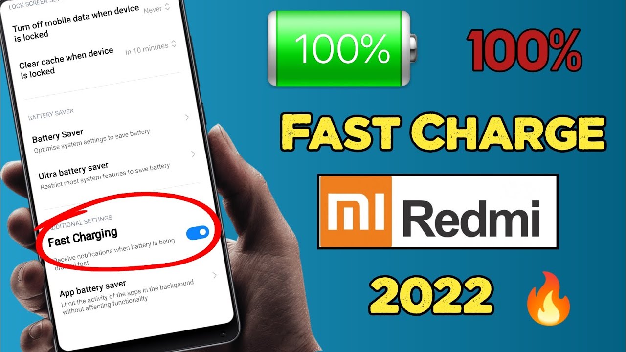 How to Enable Fast Charging in Redmi Phones | Mobile Fast Charger Kaisa Kere 🔥