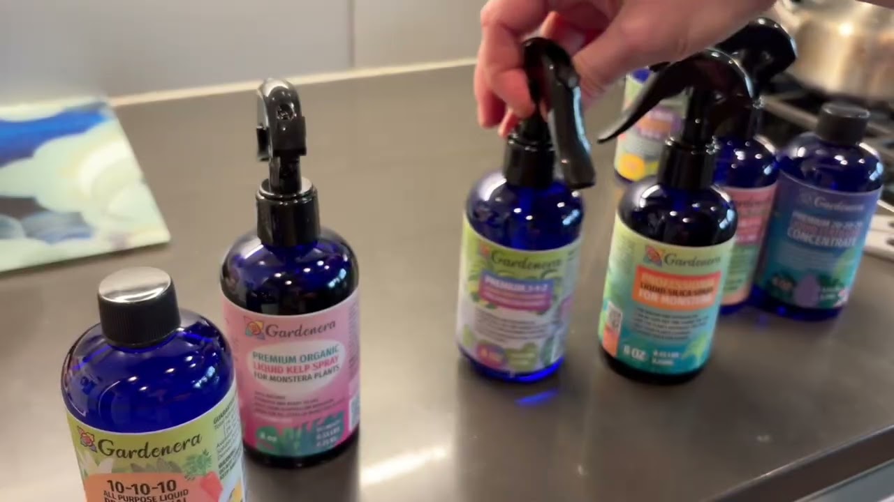 Gardenera Liquid Fertilizer Spray Review | Best Plant Growth Nutrient for Indoor & Outdoor Greenery