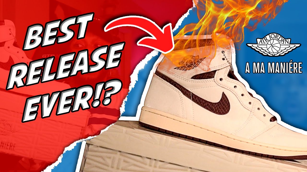 A MA MANIERE IS THE BEST JORDAN 1 COLLAB RELEASE EVER | Unboxing, Drop Recap, and Review