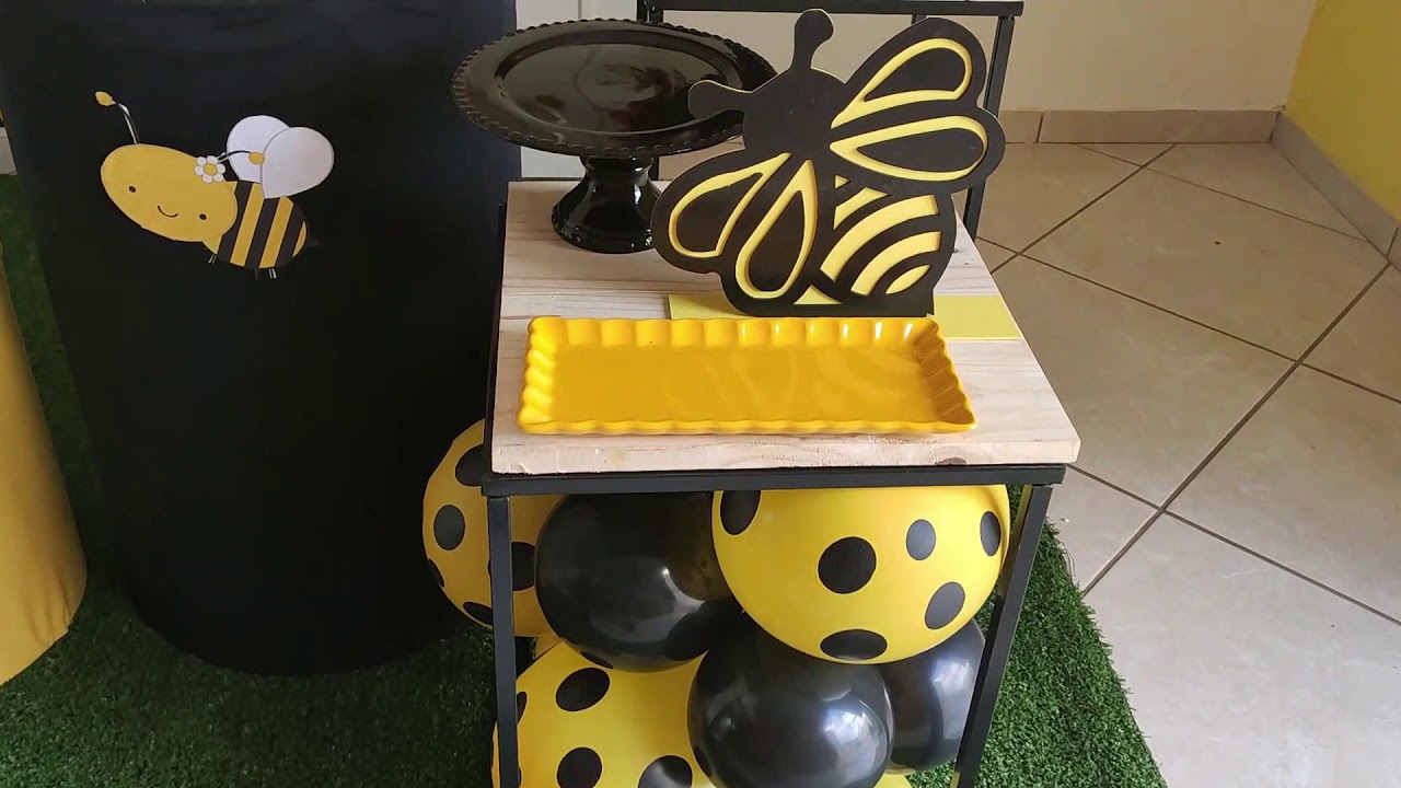 Aprenda como decorar Tema Abelhinha